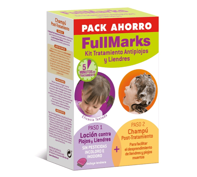 Tratamiento antipiojos FullMarks