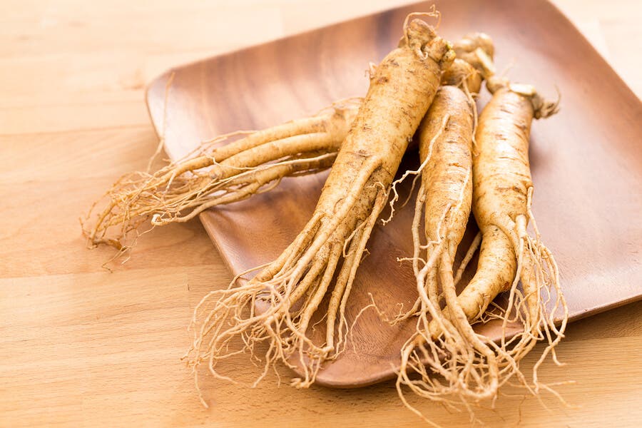 Racine de ginseng.