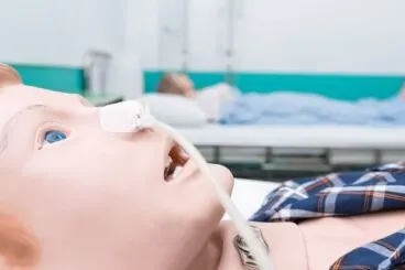 Pasos para sustituir una sonda de gastrostomía