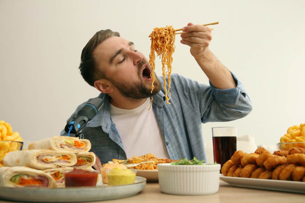 Comer en exceso