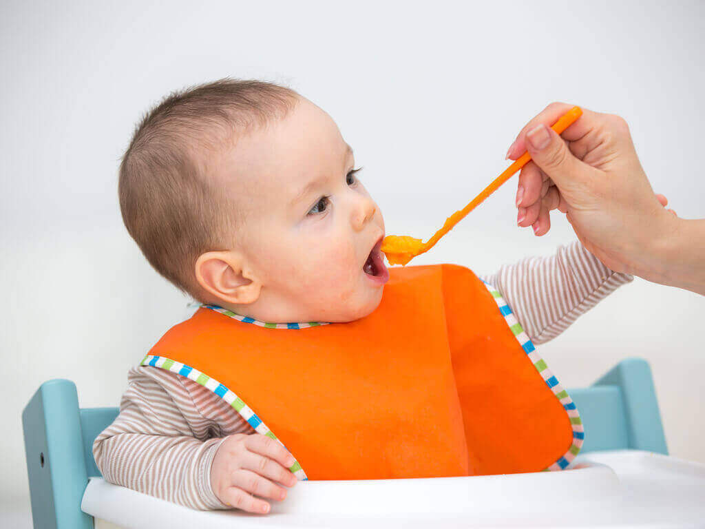 Los primeros alimentos sólidos para los bebés incluyen el arroz