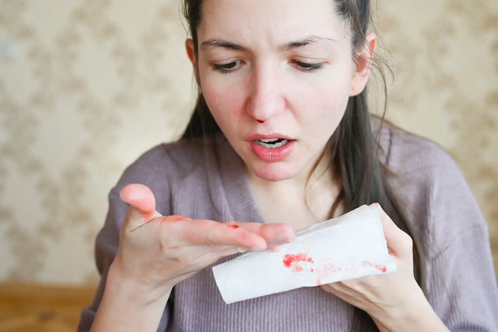 Causas del sangrado nasal.