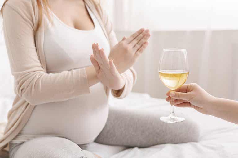 El consumo de alcohol durante el embarazo