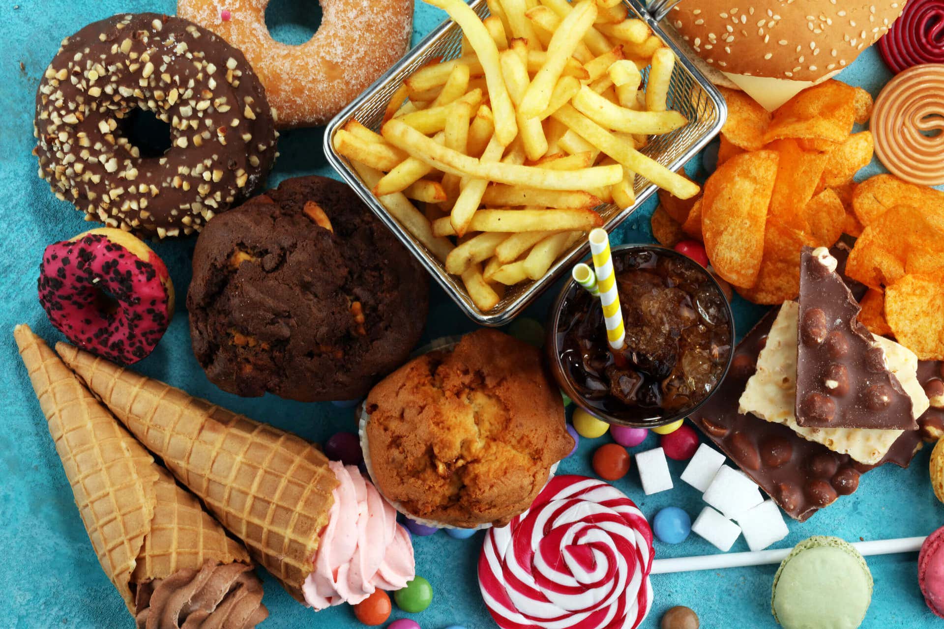 Para regular la glucosa hay que evitar comida procesada.