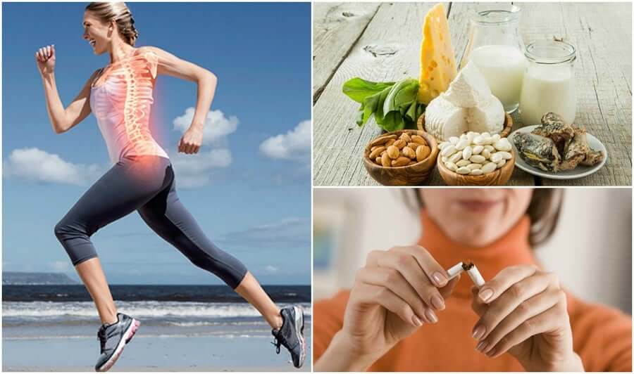 Ejercicio y dieta equilibrada para combatir la osteoporosis