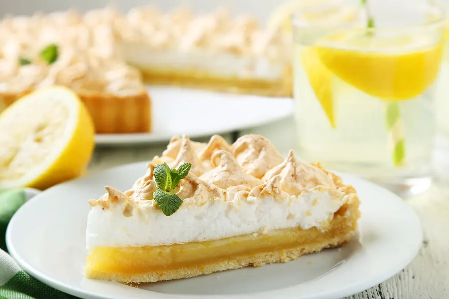 Receta de pay de limón saludable