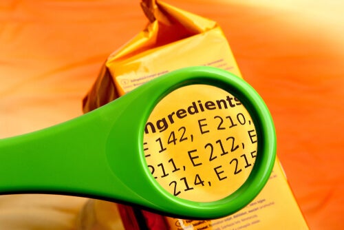 ingredientes con aditivos alimentarios