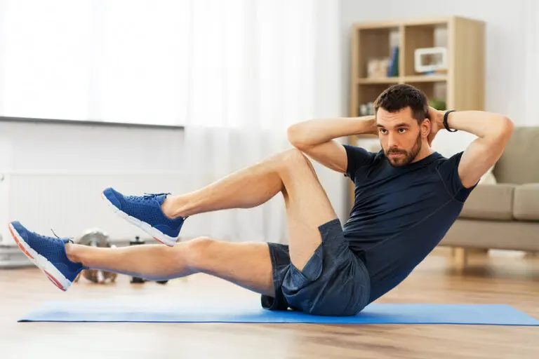 Entrenamiento de abdominales sin salir de casa