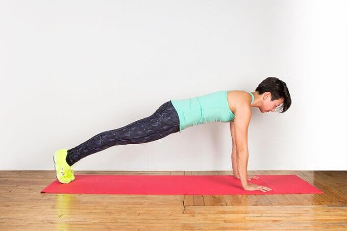 Plank corredizo para estar en forma sin salir de casa