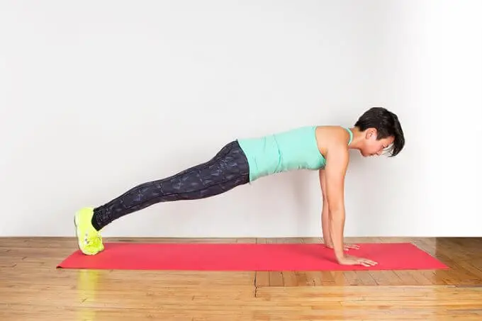 Plank corredizo para estar en forma sin salir de casa