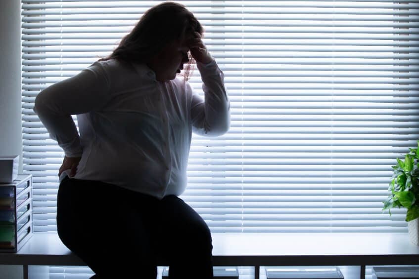 L'obesità riduce l'aspettativa di vita.