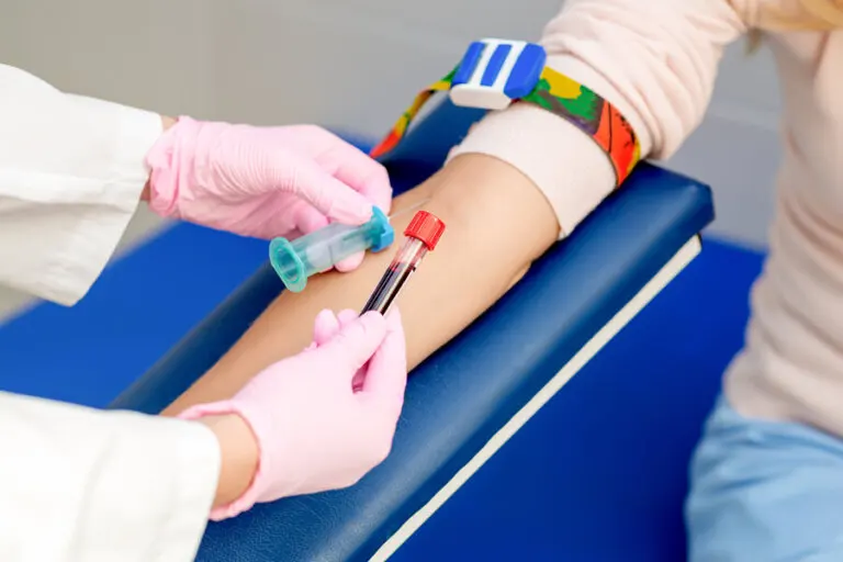 El ayuno antes de un análisis de sangre
