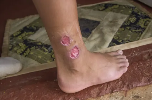 Leishmaniasis cutánea contagiosa por vectores