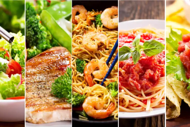 Grupos de alimentos según su función