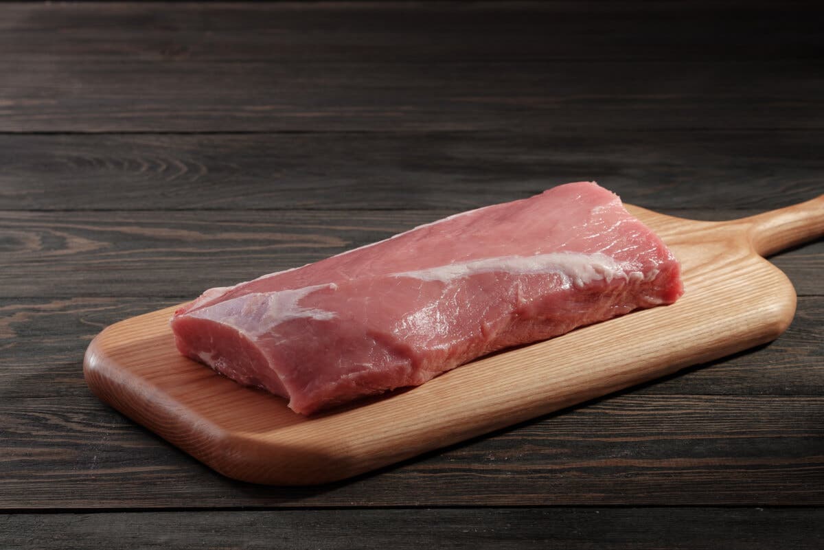 Corte de carne magra