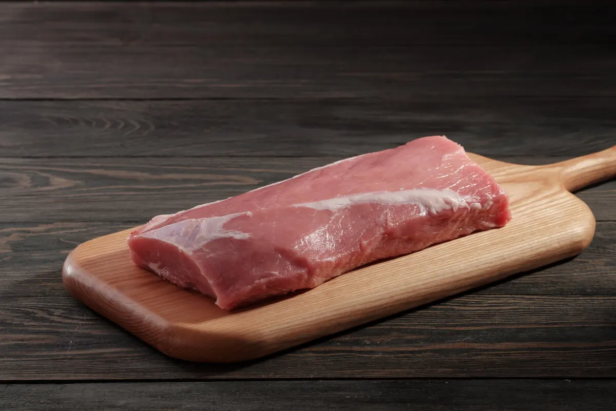 Corte de carne magra