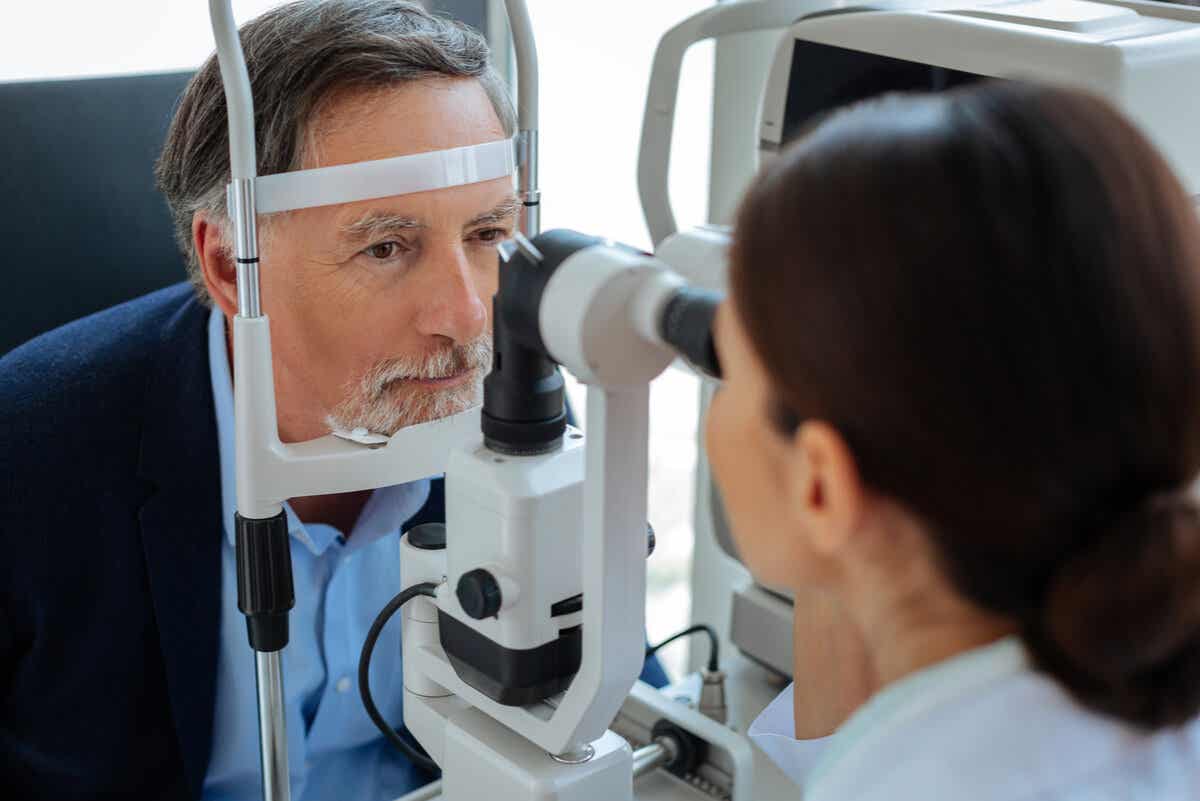 Consulta de oftalmología