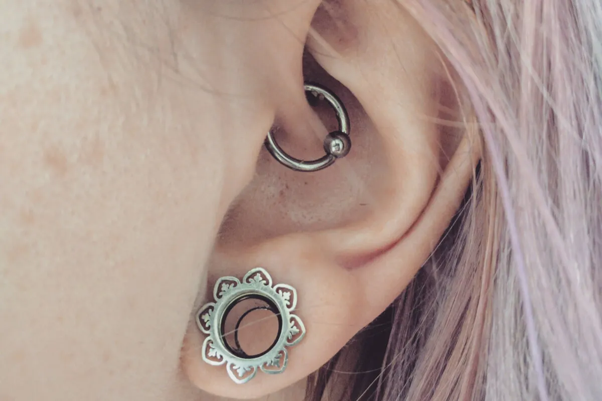 Daith piercing.