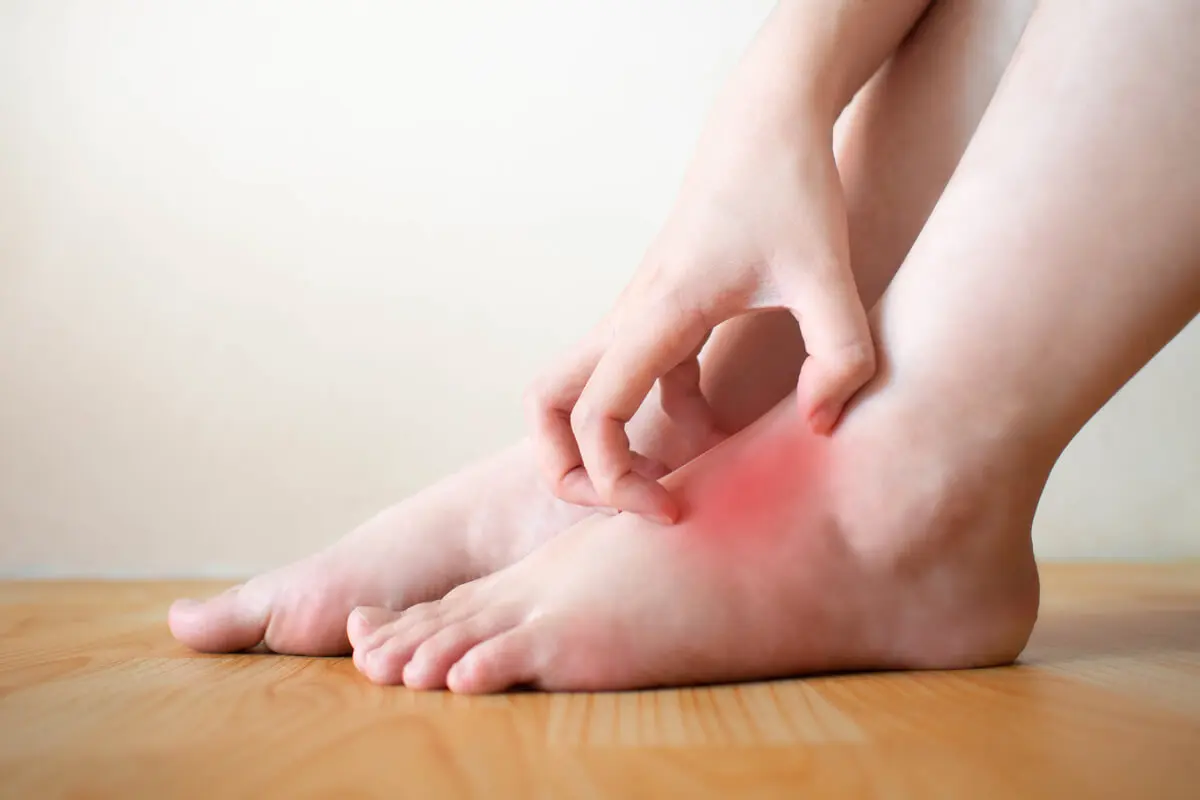 Edema en los pies con dolor