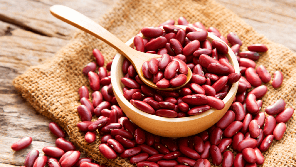 Röda bönor.