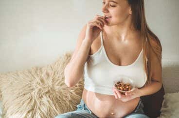 Beneficios de los frutos secos en el embarazo