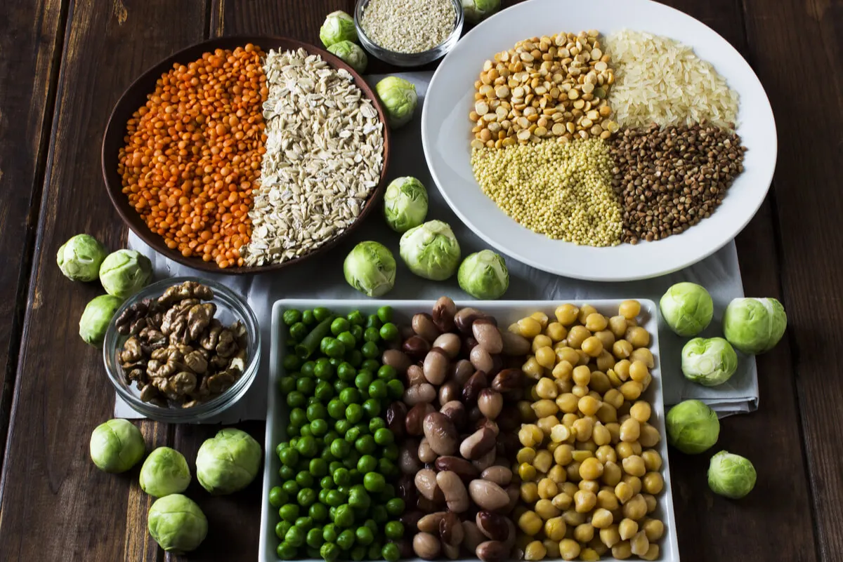Proteína vegetal en los alimentos