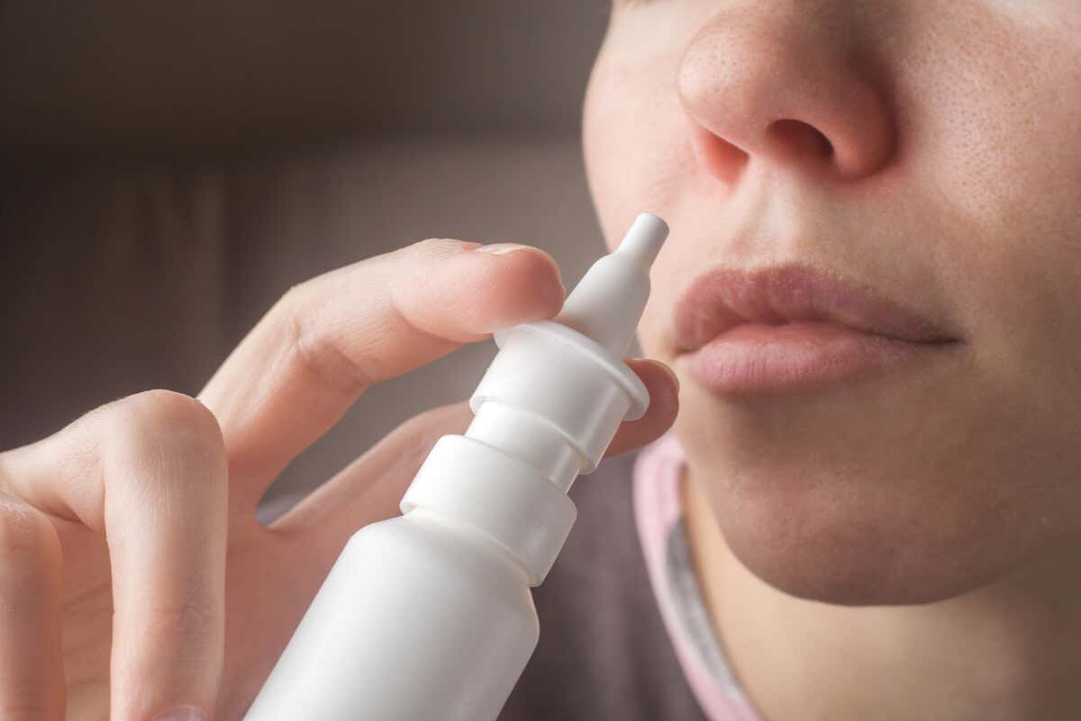 Spray nasal para tratar la sinusitis