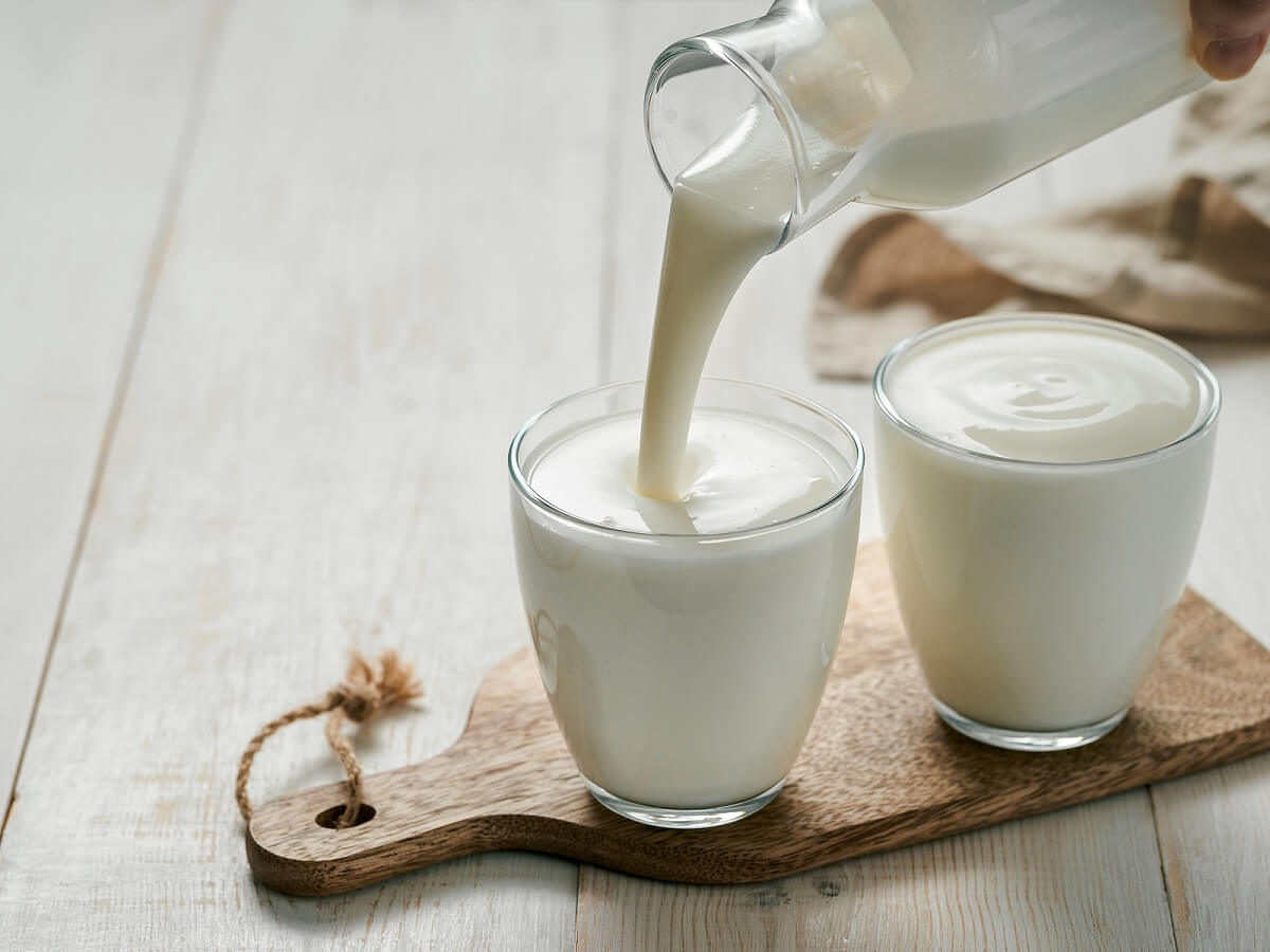 Yogur natural con zinc para combatir la eyaculación precoz.