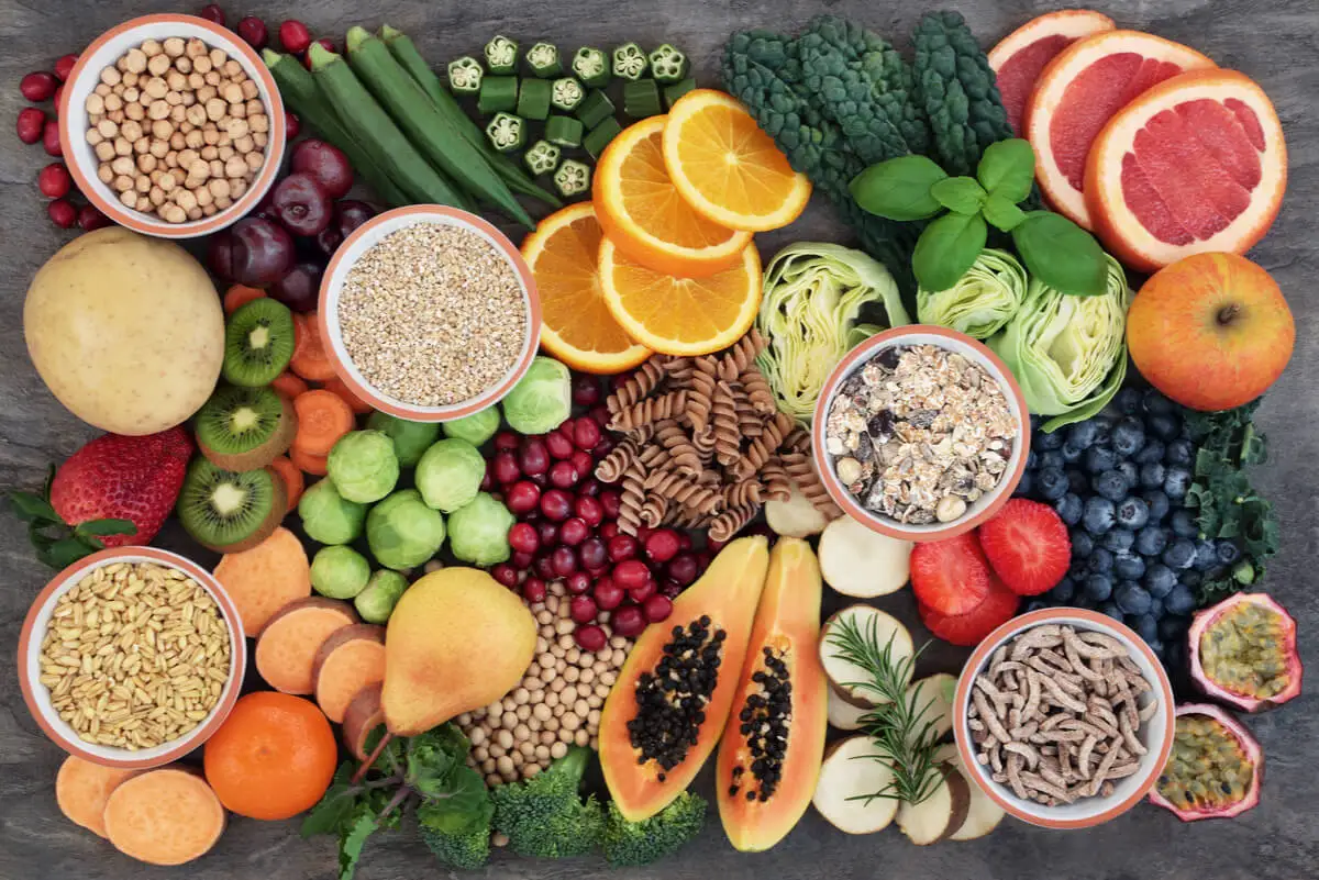 Dieta con vegetales para la flacidez abdominal.