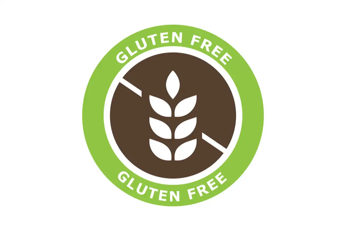 Etiqueta gluten free.