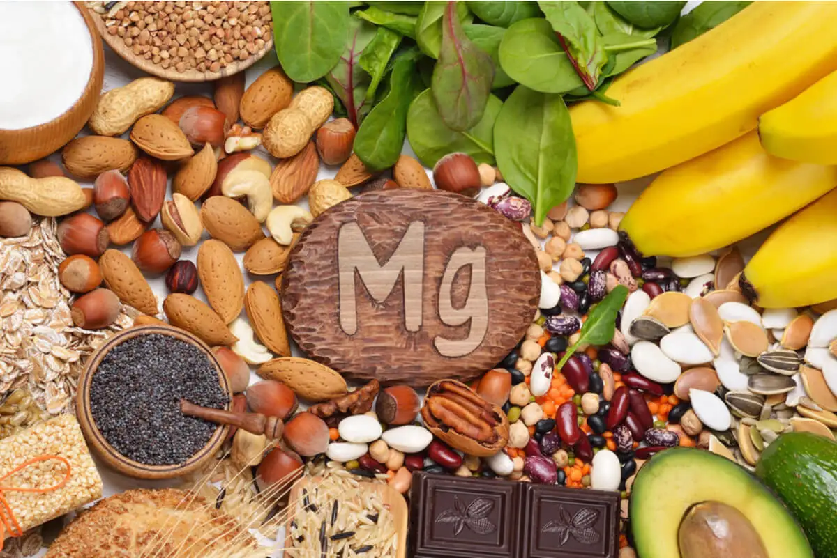 Fuentes alimenticias de magnesio.