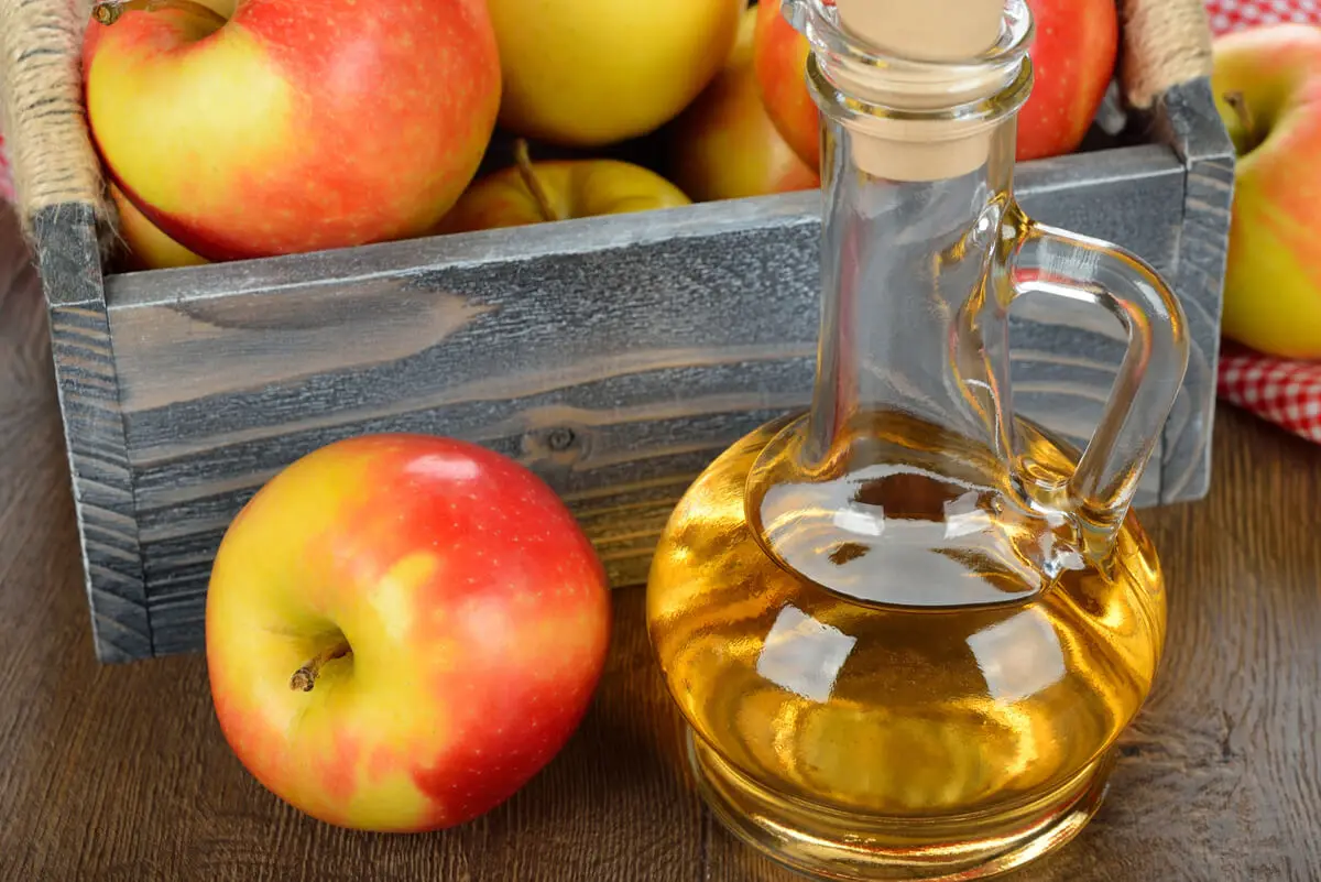 Vinagre de manzanas.