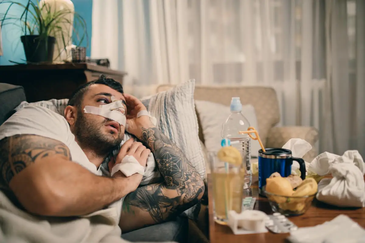 Recuperación de una septoplastia.