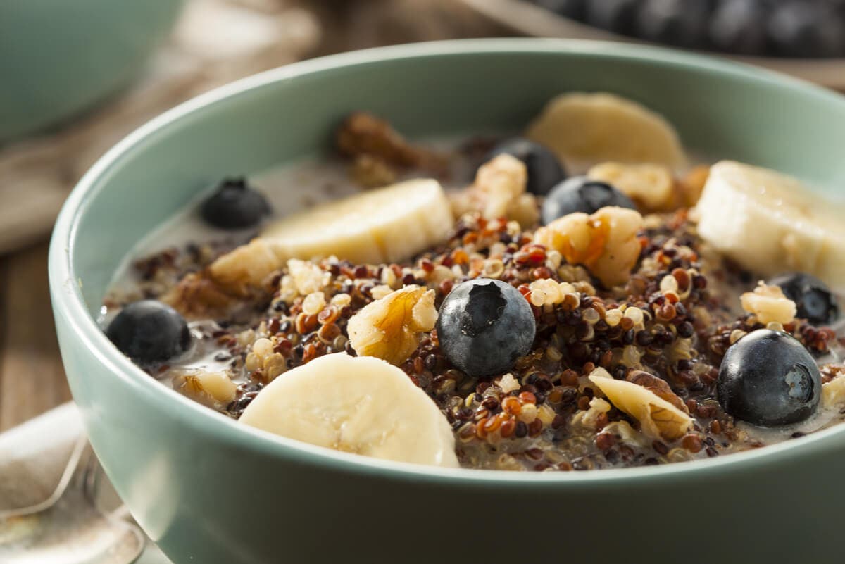 Cereales para el desayuno con fibra.