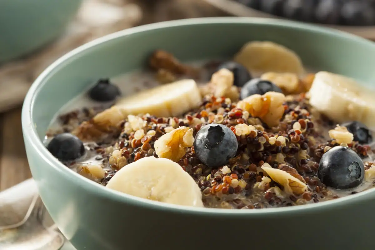 Cereales para el desayuno con fibra.