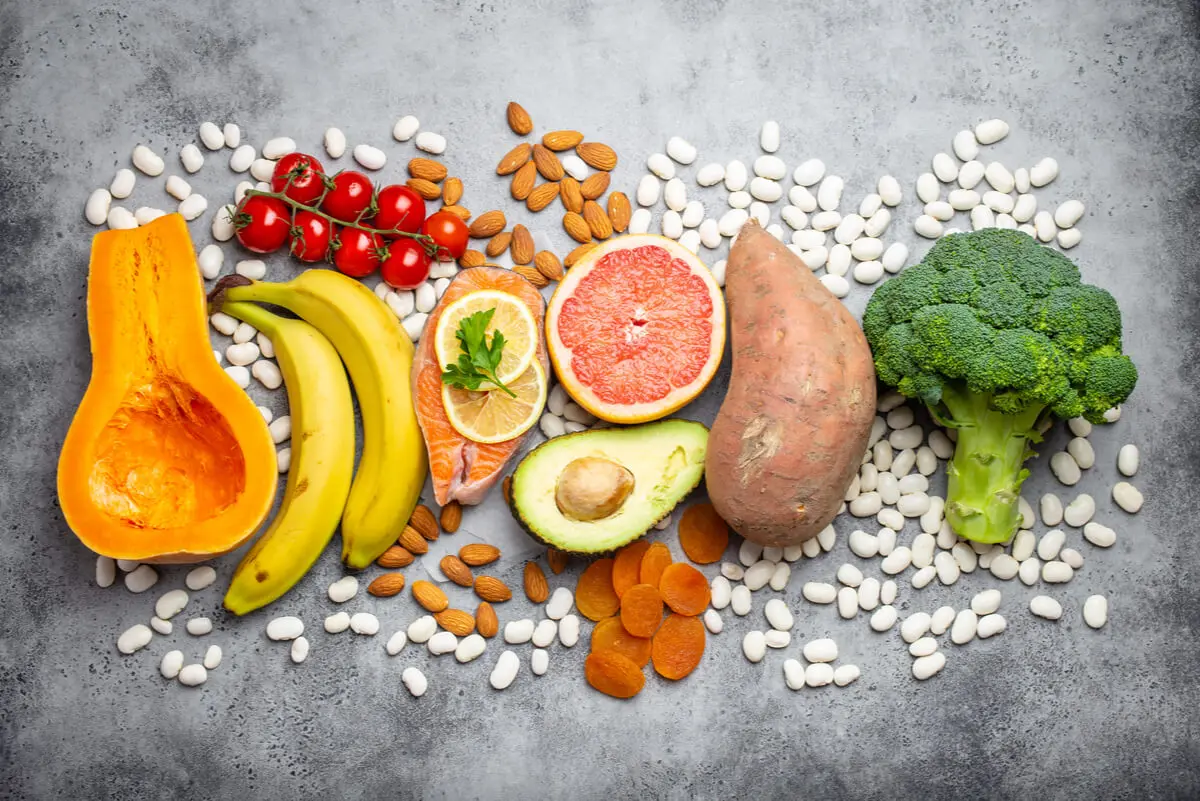 Alimentos con potasio.