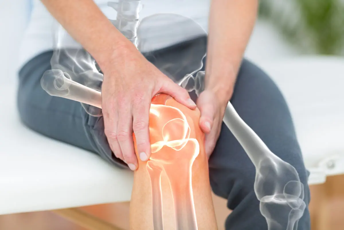 Rodilla como sitio de dolor de la pseudogota.