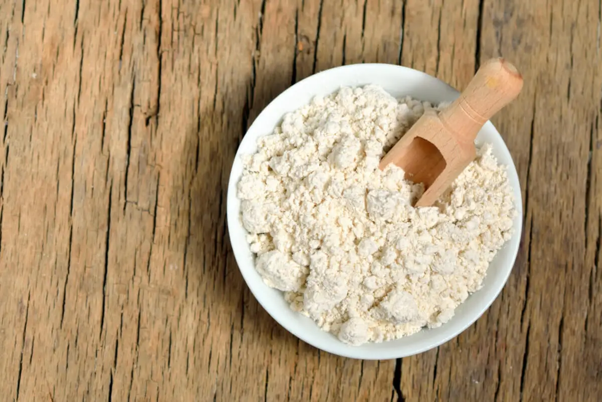 Tazón de avena coloidal.