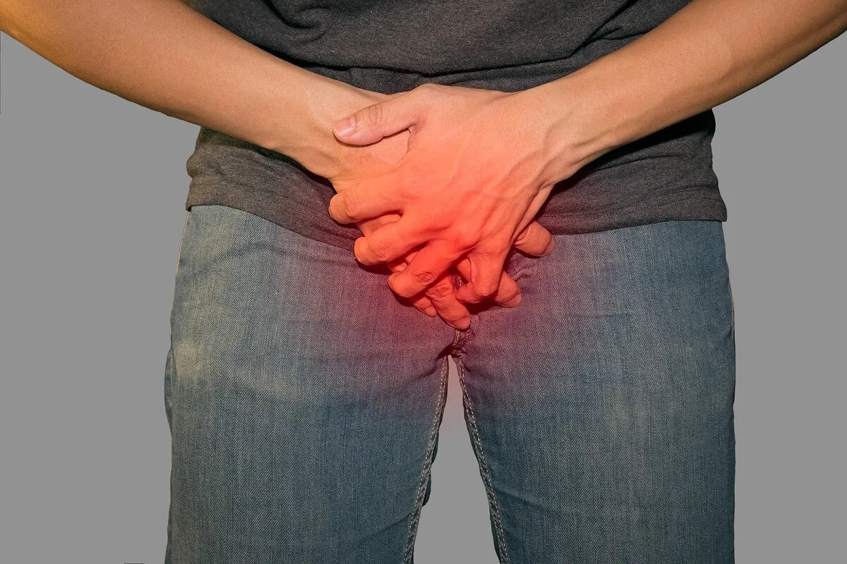 La candidose chez l'homme peut être exprimée comme une balanite