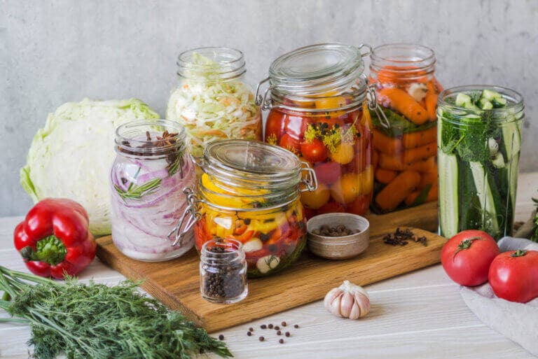 Efectos del encurtido en los vegetales