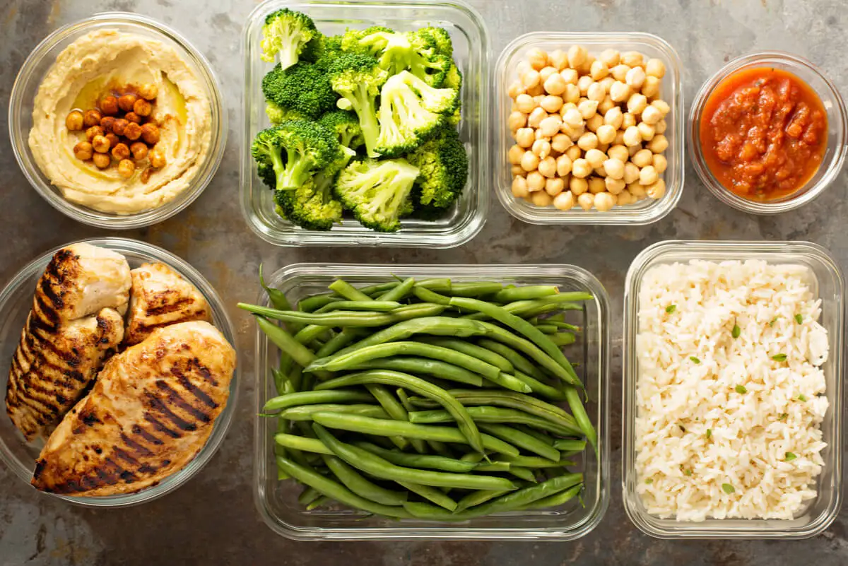Verduras para el meal prep.
