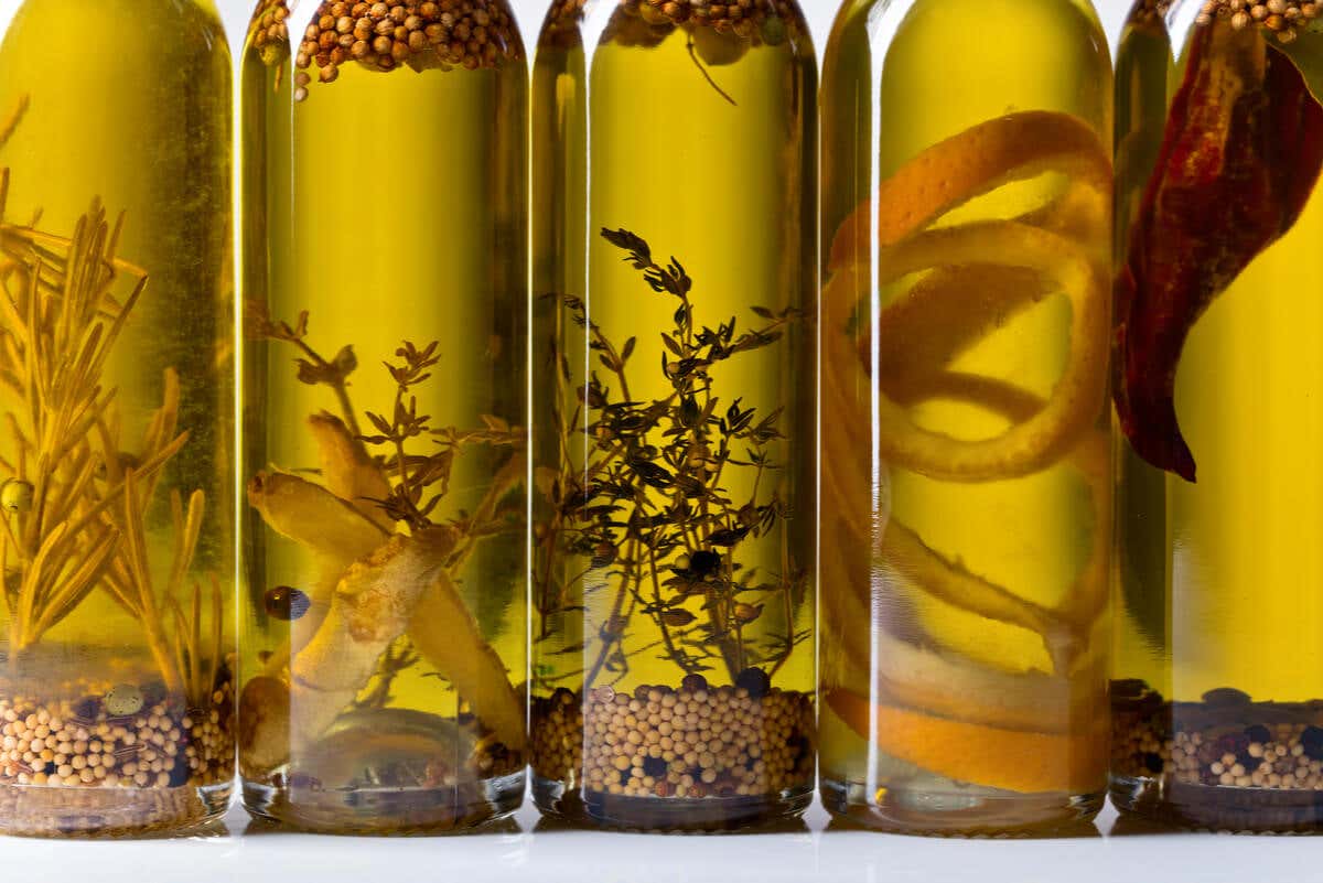 Tipos de aceite oliva.