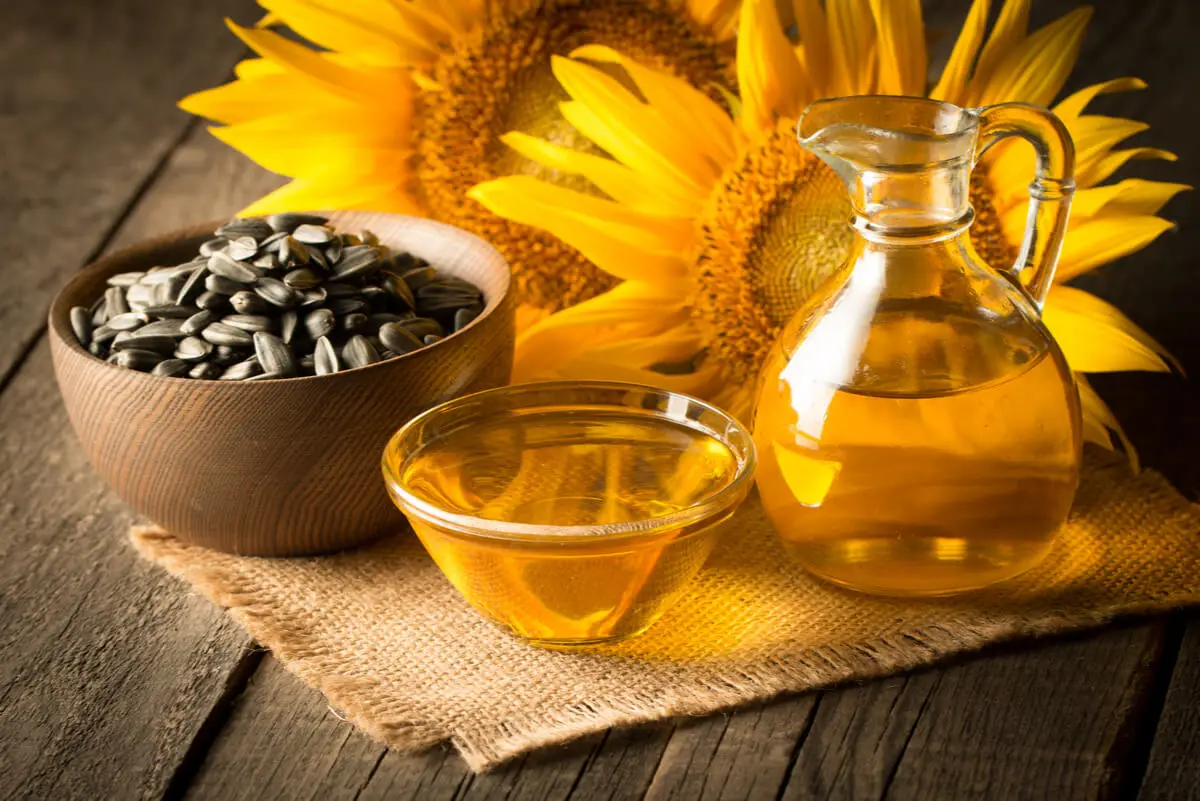 Aceite de girasol.