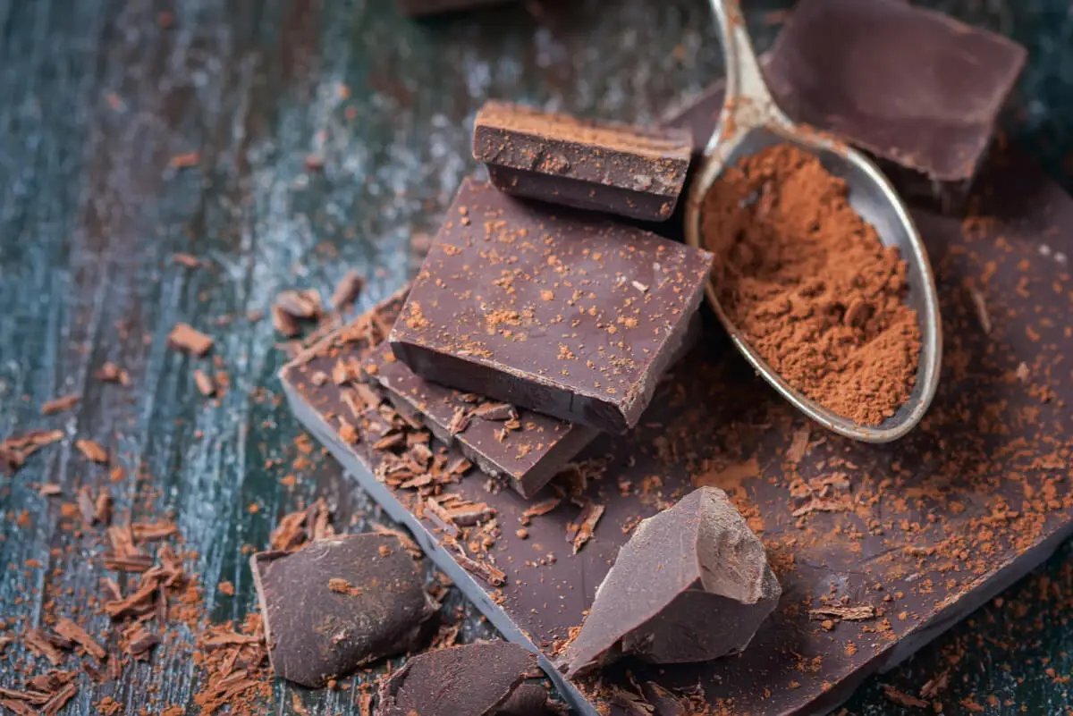 Chocolate con esencia de vainilla.
