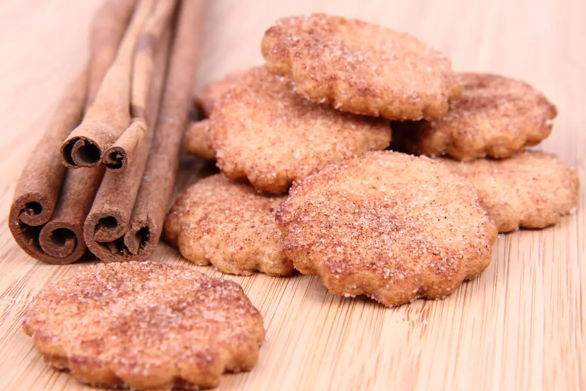 Galletas con canela.