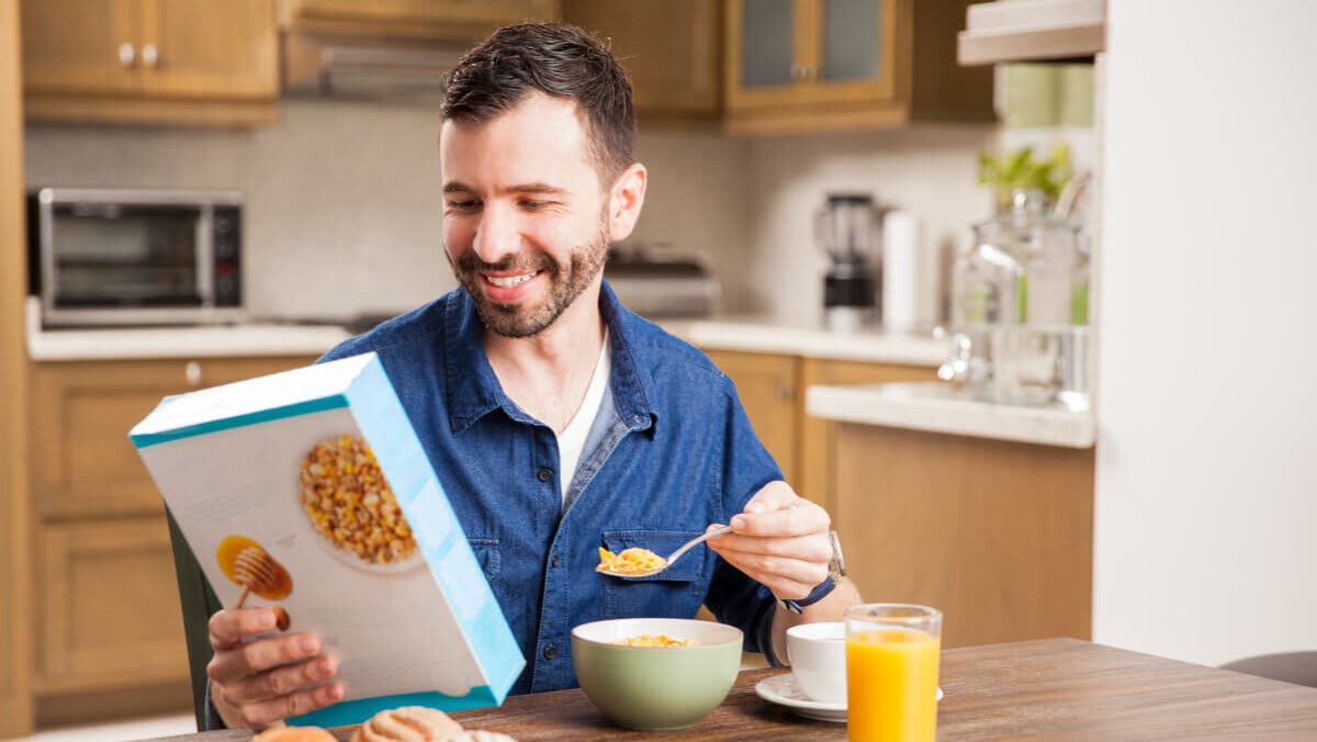 Cereales para el desayuno.