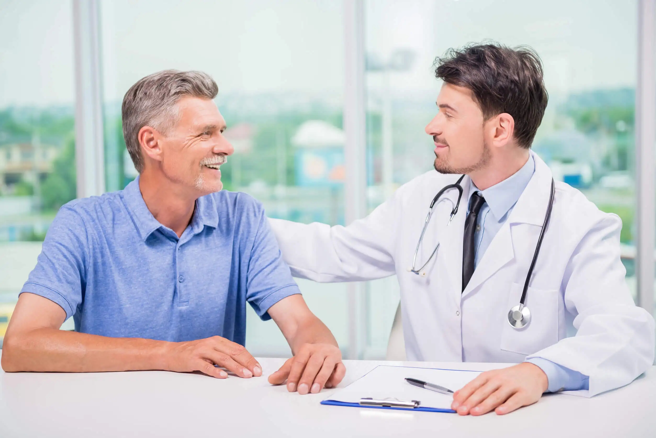 Consulta médica.