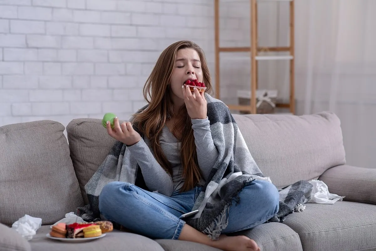 Ansiedad y comida chatarra.