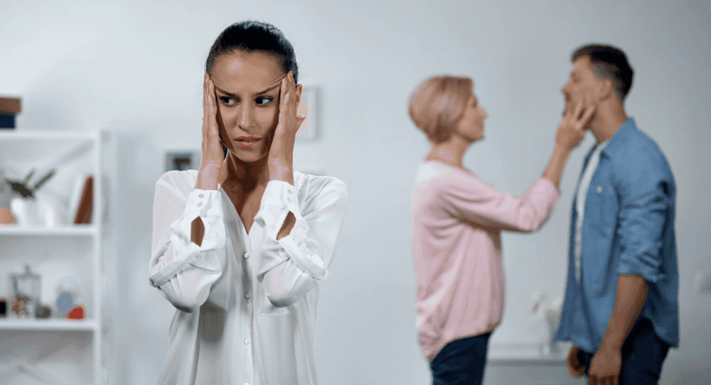 Suegra en una relación de pareja.