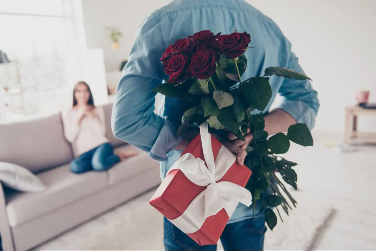 Regalo de amor como lenguaje.